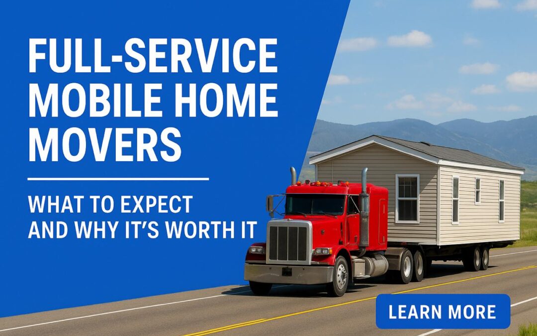 Full-Service Mobile Home Movers: What to Expect and Why It’s Worth It