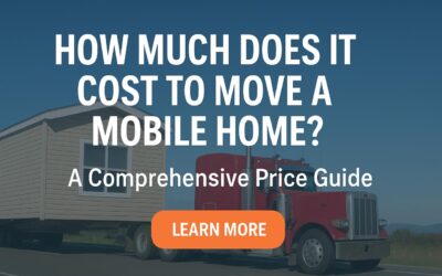 How Much Does It Cost to Move a Mobile Home? A Comprehensive Price Guide