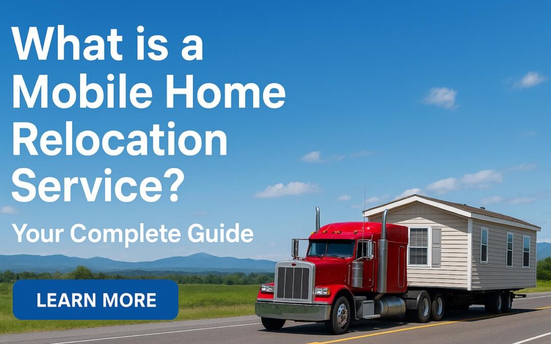 What is a Mobile Home Relocation Service? Your Complete Guide