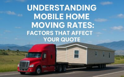 Understanding Mobile Home Moving Rates: Factors That Affect Your Quote